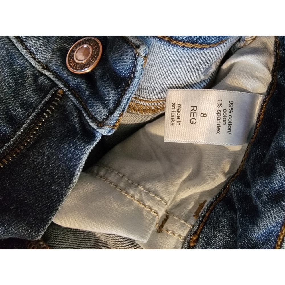 Maurice's Jeans Woman's Size 8 Blue Denim Medium Wash Mid Rise 99% Cotton 29×28 - Picture 5 of 7